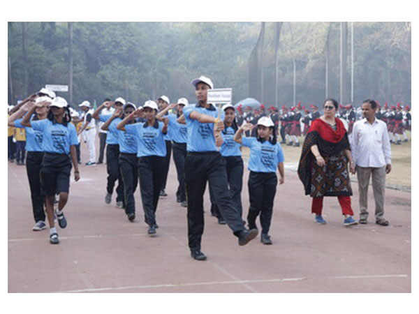 March Past Parade by Differently Abled Students