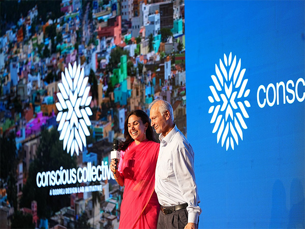 Godrej Enterprises Group Executive Director Nyrika Holkar and MD & Chairman Jamshyd Godrej launching the trends report