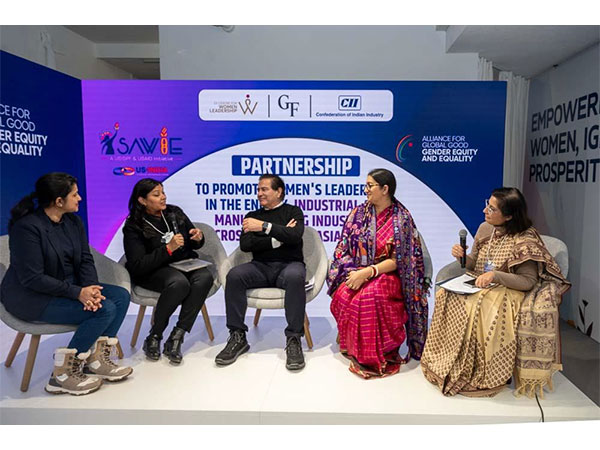 Smriti Irani, Chairperson of the Alliance for Global Good - Gender Equity and Equality, leads pivotal discussions at the 2025 World Economic Forum