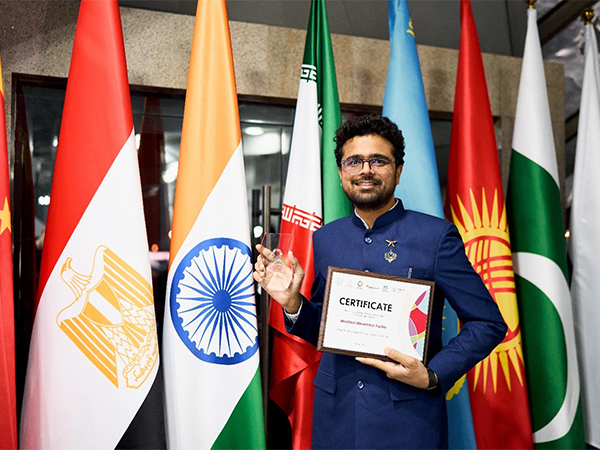 Madhish Parikh from India bags BRICS and SCO Young Leaders Award in Russia