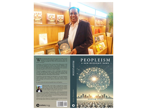 Release of Ashfaq syed new book Peopleism A New Economic dawn - Building a Fairer Future