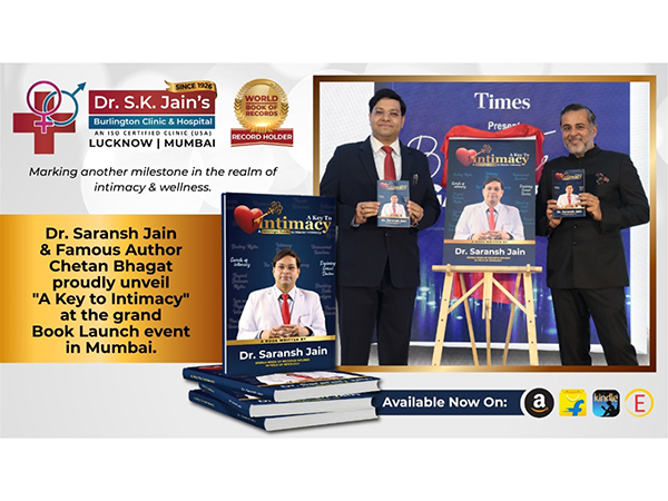 World Record Holder Dr. Saransh Jain Launches His Revolutionary Book 'A Key to Intimacy'