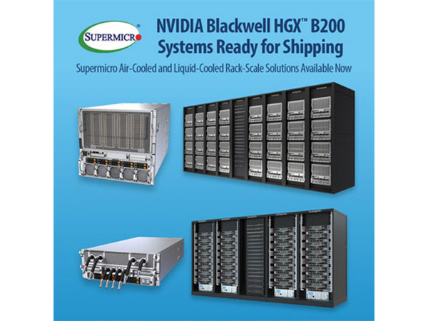 Supermicro Ramps Full Production of NVIDIA Blackwell Rack-Scale Solutions with NVIDIA HGX B200