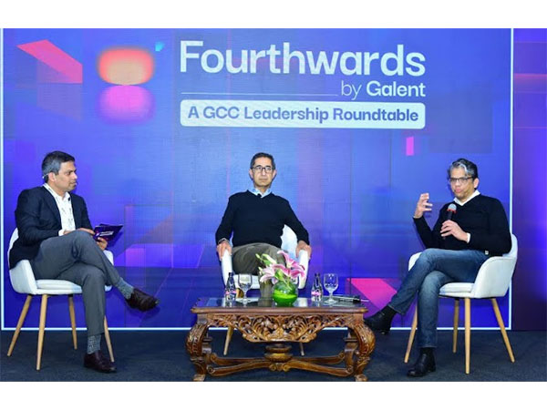 Ashwin Bharath (CEO, Galent) moderates the Fourthwards roundtable with Francisco D'Souza (Co-founder & Former CEO, Cognizant) and Sumeet Chabria (CEO, Thoughtlinks)