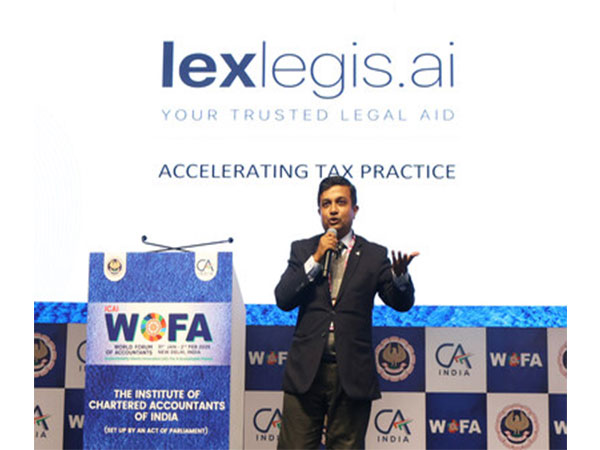 Saakar S Yadav, Founder of Lexlegis.ai, shares his vision at WOFA 2025