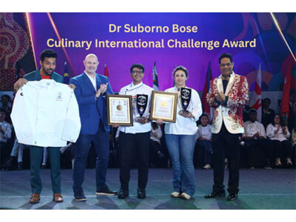 England Wins IIHM's Young Chef Olympiad; India-UAE Lift Dr. Suborno Bose Challenge Trophy