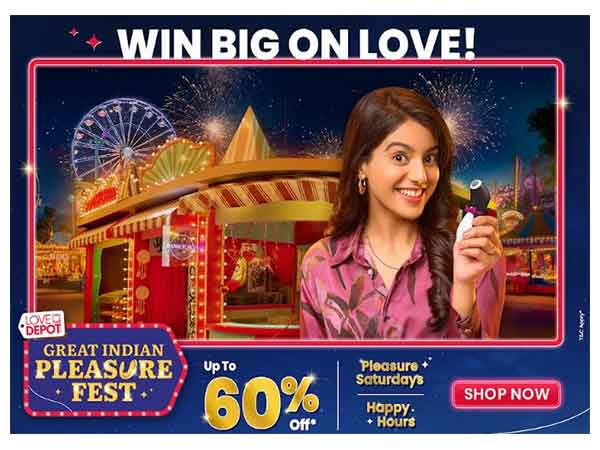 Celebrate Love Like Never Before: Love Depot's Great Indian Pleasure Festival is Here with Exciting Deals