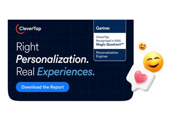 CleverTap Recognized in Latest Gartner® Magic Quadrant™ for Personalization Engines