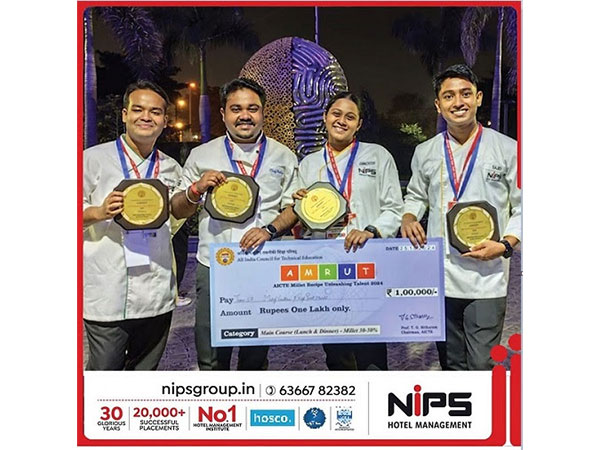 NIPS Wins National Culinary Title at Amrut AICTE Millet Recipe Competition