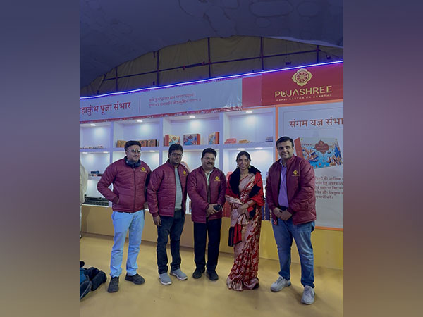 Mahakumbh 2025: Pujashree stall becomes center of attraction for spiritual devotees and celebrities