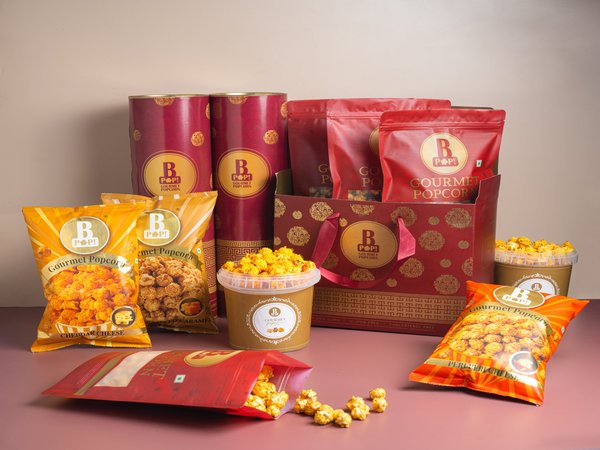 B Pop unveils its Gourmet Popcorn & Innovative Snacks Range to the Retail shelves: Snacking just got a whole lot better