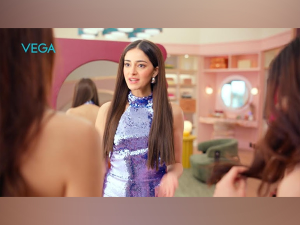 Vega Unveils "Long-lasting Straight Hair" Campaign for LitStyle L1 Hair Straightener Brush with Ananya Panday