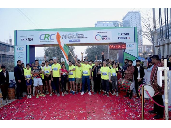 CRC Group Organizes the 9th Edition of the Noida Grand Marathon; 2600+ Participants Unite to Celebrate Fitness