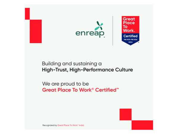 enreap Earns 2025 Great Place To Work Certification™