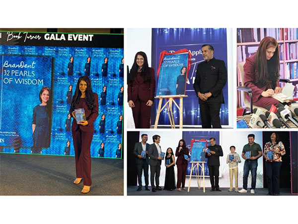 Dr. Anisha Patel's Book 'BranDent - 32 Pearls of Wisdom' Launched by Chetan Bhagat at the Book Turner Gala