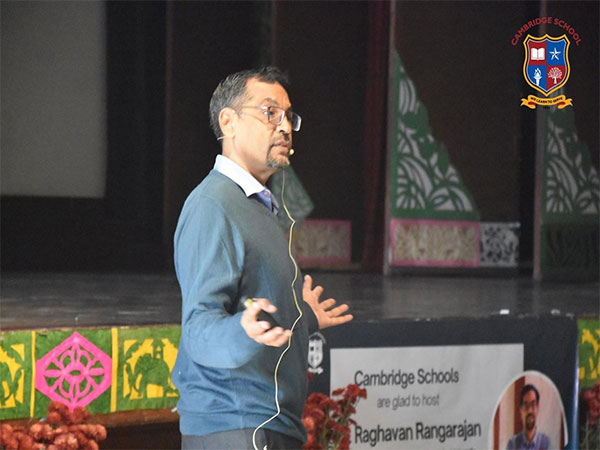 Bringing the Universe to Cambridge School, Noida with Prof. Raghavan Rangarajan