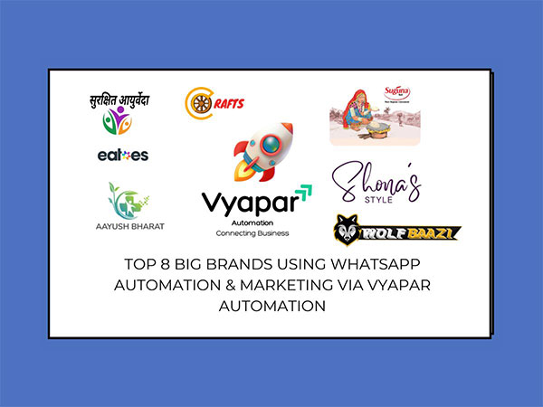 Top 8 Big Brands Using WhatsApp Automation and Marketing via Vyapar Automation