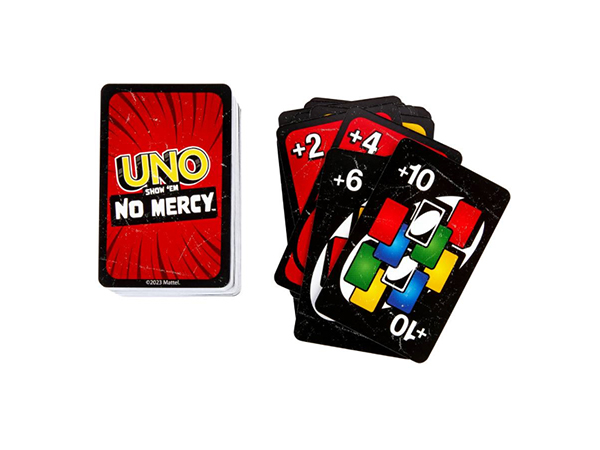 UNO Show 'Em No Mercy Card Game For Kids, Adults & Family Night, Parties And Travel