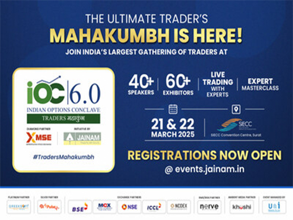 Jainam Broking Limited Announces Registration for Indian Options Conclave 6.0