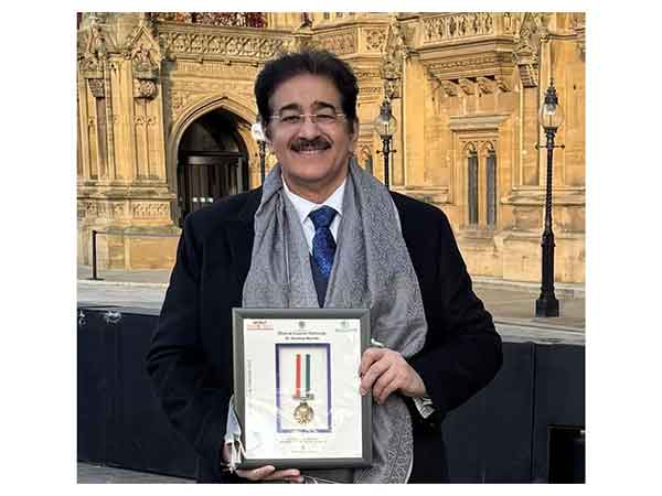 Sandeep Marwah Makes History with Eighth Recognition in British Parliament