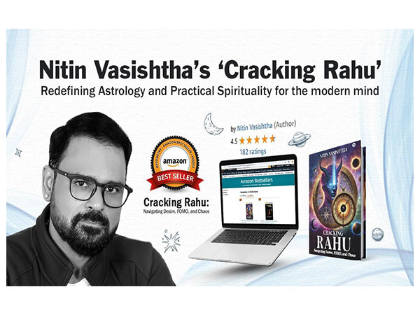 Nitin Vasishtha's new book 'Cracking Rahu', is redefining Astrology and practical spirituality for the modern mind