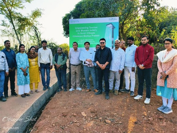 Signify Team at the Inauguration of the Har Gaon Roshan CSR Project in Chattarpur District