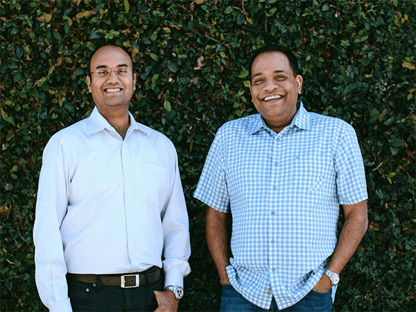 Avaamo Founders: Ram Menon, Founder and CEO (Right) and Sriram Chakravarthy, Founder and CTO (Left)