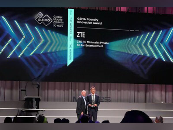 ZTE's Minimalist Private 5G-A solution wins GSMA Foundry Innovation Award at the GLOMO Awards 2025