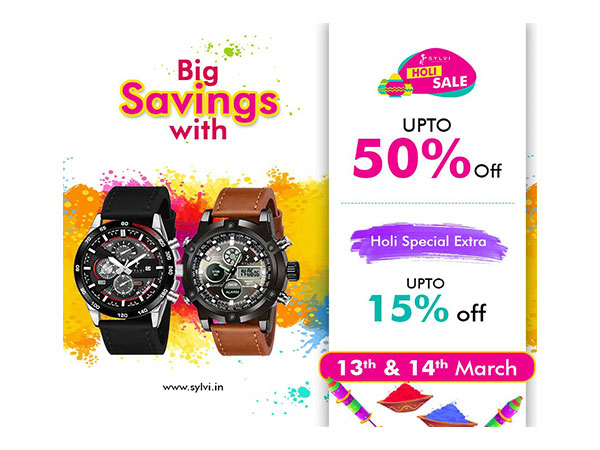 Sylvi Holi Sale 2025: Celebrate with Colors & Unbeatable Deals - Up to 50% Off!