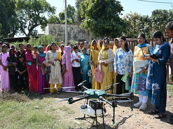 Drone Demonstration Women's Day Celebration Gwalior