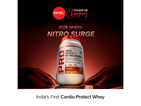 GNC India launches India's first Whey Protein with cardio-protective formulation