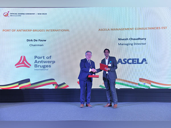 ASCELA Management Consultancies LLC Signs a Landmark MoU with the Port of Antwerp-Bruges International, Belgium to Strengthen Ties