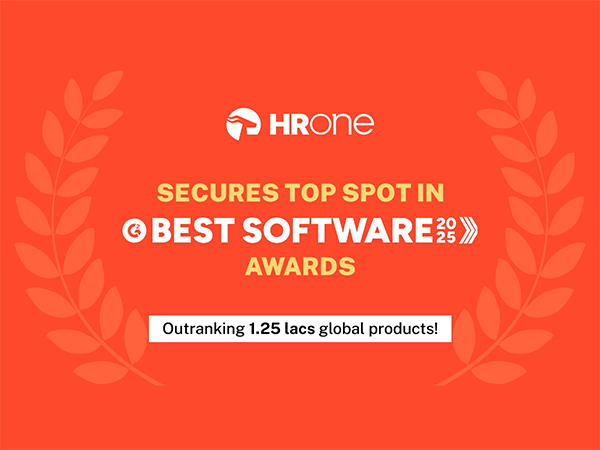 HROne Outperformed in G2's 2025 Best Software Awards