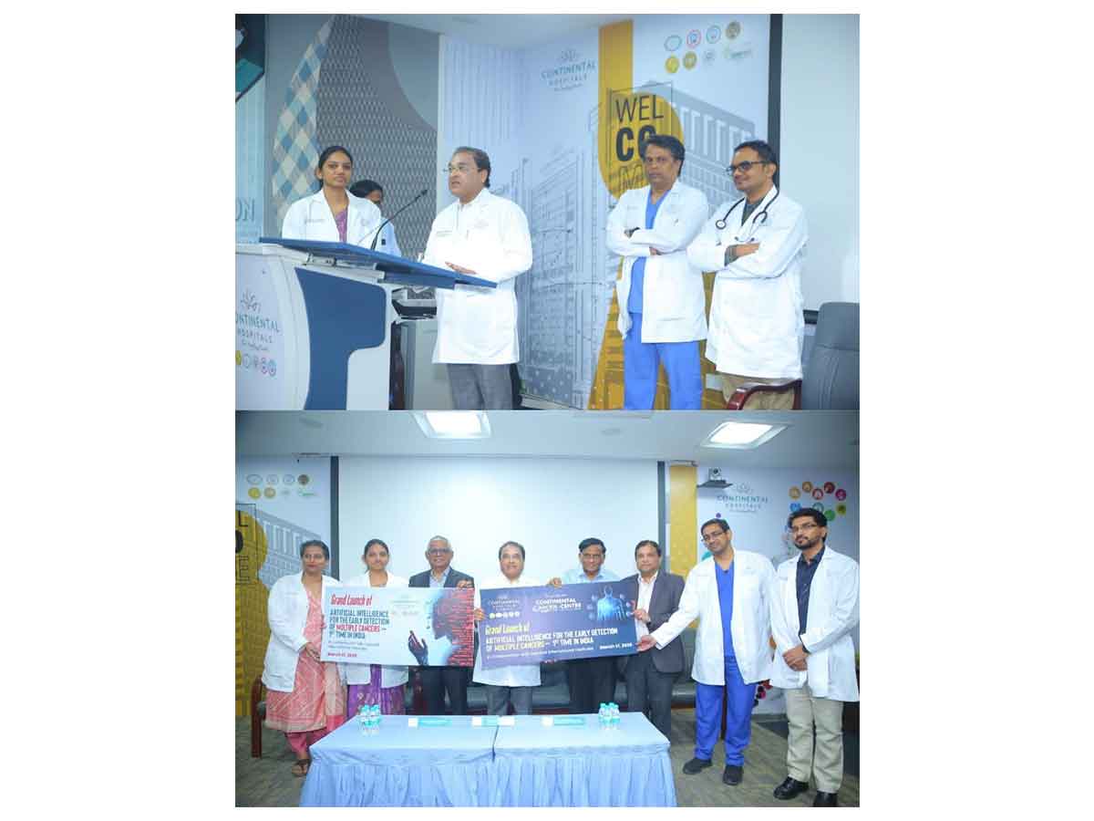 Continental Hospitals Unveils AI Technology for Pioneering Early Detection of Multiple Cancers - First  time in India