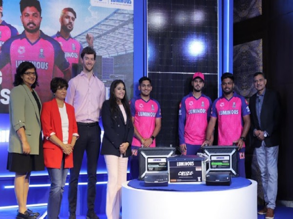 Luminous senior leadership with Rajasthan Royals players