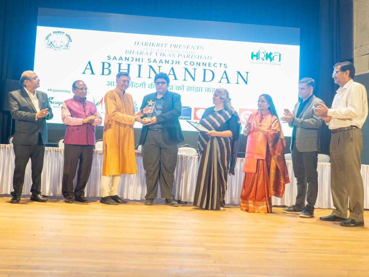 The "Sanjhi Sanjh Connect Abhinandan" Program Strengthens Generational Bonds: Actor Anang Desai Participated