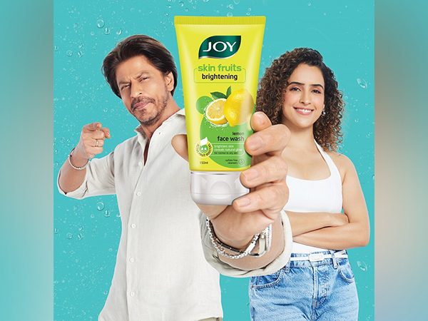 Shah Rukh Khan and Sanya Malhotra team up in Joy Personal Care's latest TVC, showcasing the summer essentials of Joy Lemon Facewash