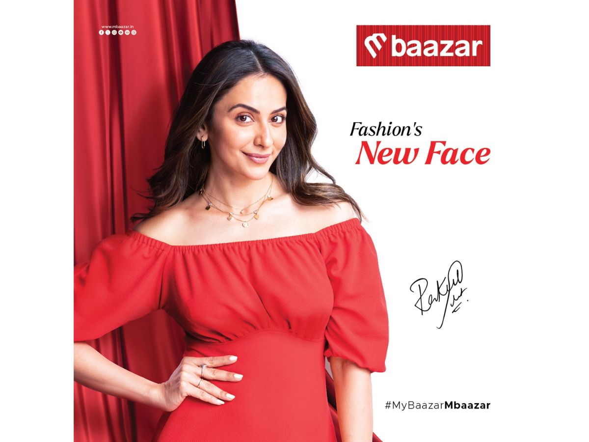 M Baazar onboards the charismatic Rakul Preet Singh as the brand ambassador