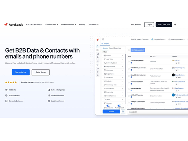 AeroLeads Offers Free Cold Email Campaign Tools to Indian Startups