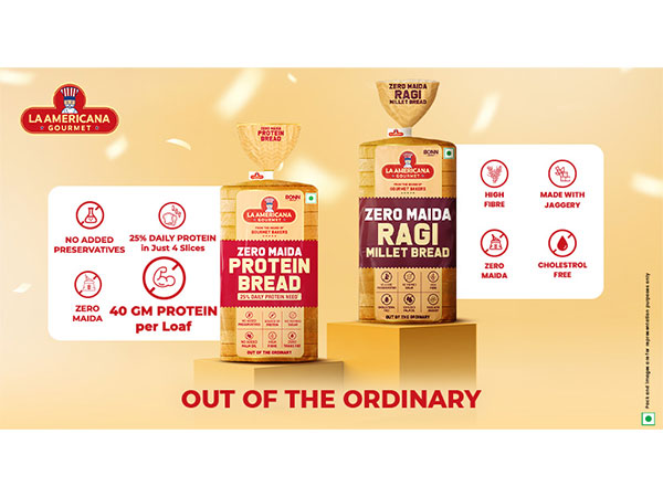 LA Americana Gourmet By Bonn Group strengthens its portfolio & expands its Range with Protein Bread and Ragi Millet Bread