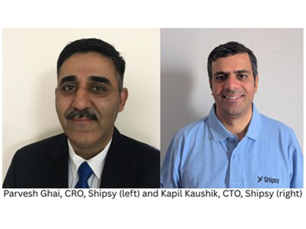 Parvesh Ghai, CRO, Shipsy (left) and Kapil Kaushik, CTO, Shipsy (right)
