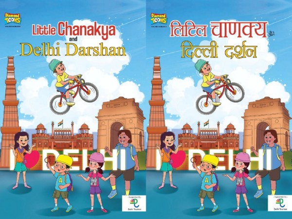 A New Age Travel Adventure Comic Connecting Delhi's Heritage and Spirit
