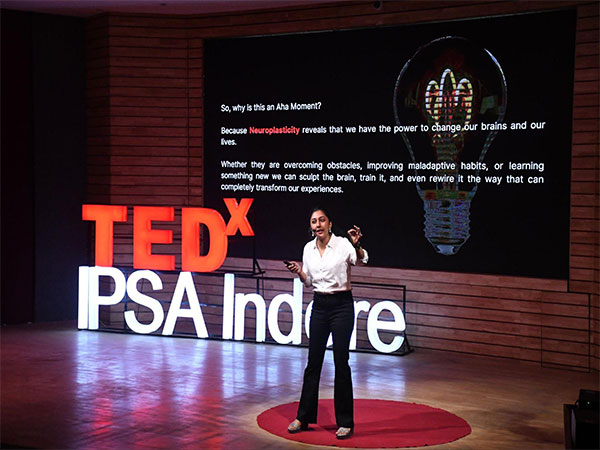 Pavitra Somaiya Ignites Minds at TEDx IPS Academy with Insightful Talk on Neuroplasticity and Language Learning