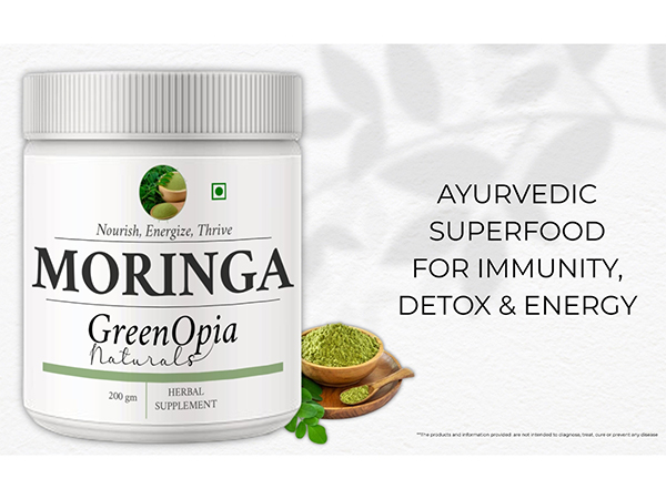 GreenOpia Moringa Powder: Ayurvedic Boost for Daily Life