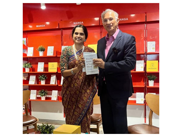 Dr. Niranjan Hiranandani launches "Win the Battle of Your Mind in the Age of Social Media" by Reeta Ramamurthy Gupta
