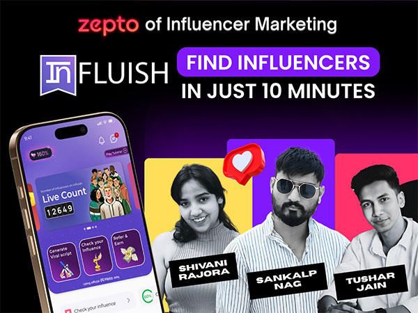 Meta-Verified Influencer Platform INFLUISH Crosses Rs63 Lakh in Brand Campaigns in its debut