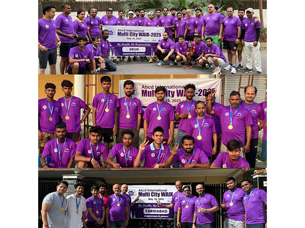 Nationwide walkathon highlighting the importance of timely detection and treatment of abdominal cancer