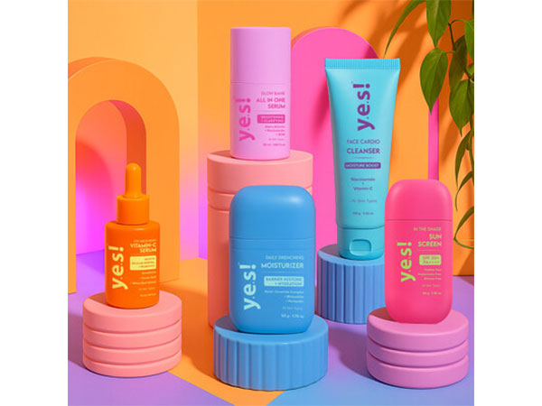 YES SKINCARE PRODUCT RANGE