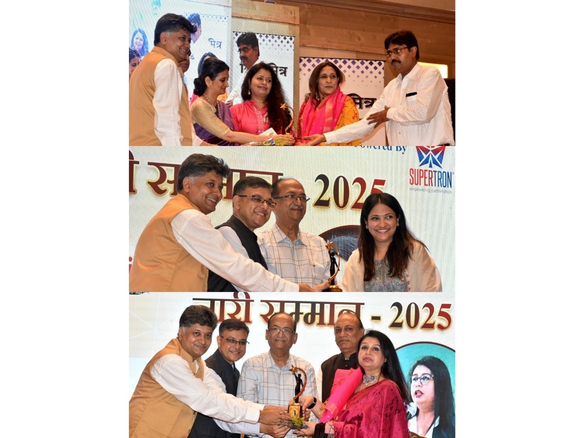 Vishwamitra Nari Samman - 2025' in Kolkata honors 32 inspiring women for their outstanding societal contributions.
