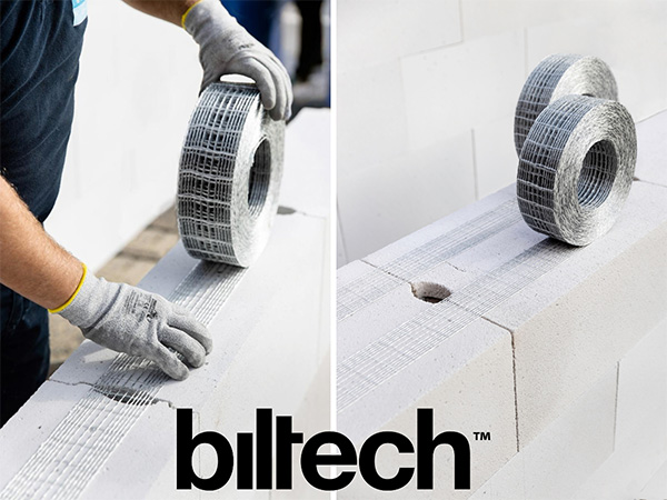 Murfor® Compact offers a reliable solution to strengthen walls against storms and seismic stress